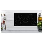 9200W magnetische 9.5kg Vijf Ring Electric Induction Hobs