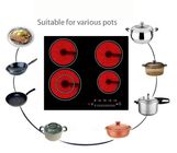 Ceramische cooktop met standaard, Ovale de streek Ceramische haardplaat van Gs, inductiehaardplaat, flex het koken streken