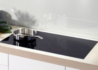 90cm Zwart Crystal Glass 9200W Vijf Ring Electric Induction Hobs